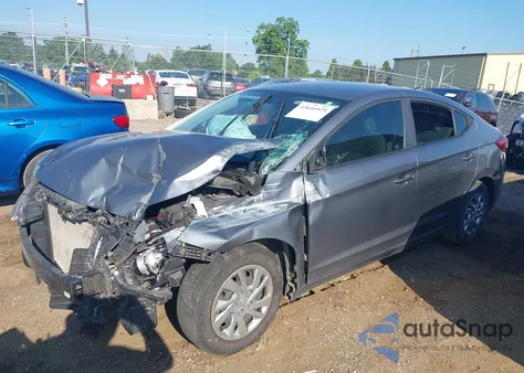 2019 Hyundai Elantra Se from USA, damaged, VIN KMHD74LF7KU814853